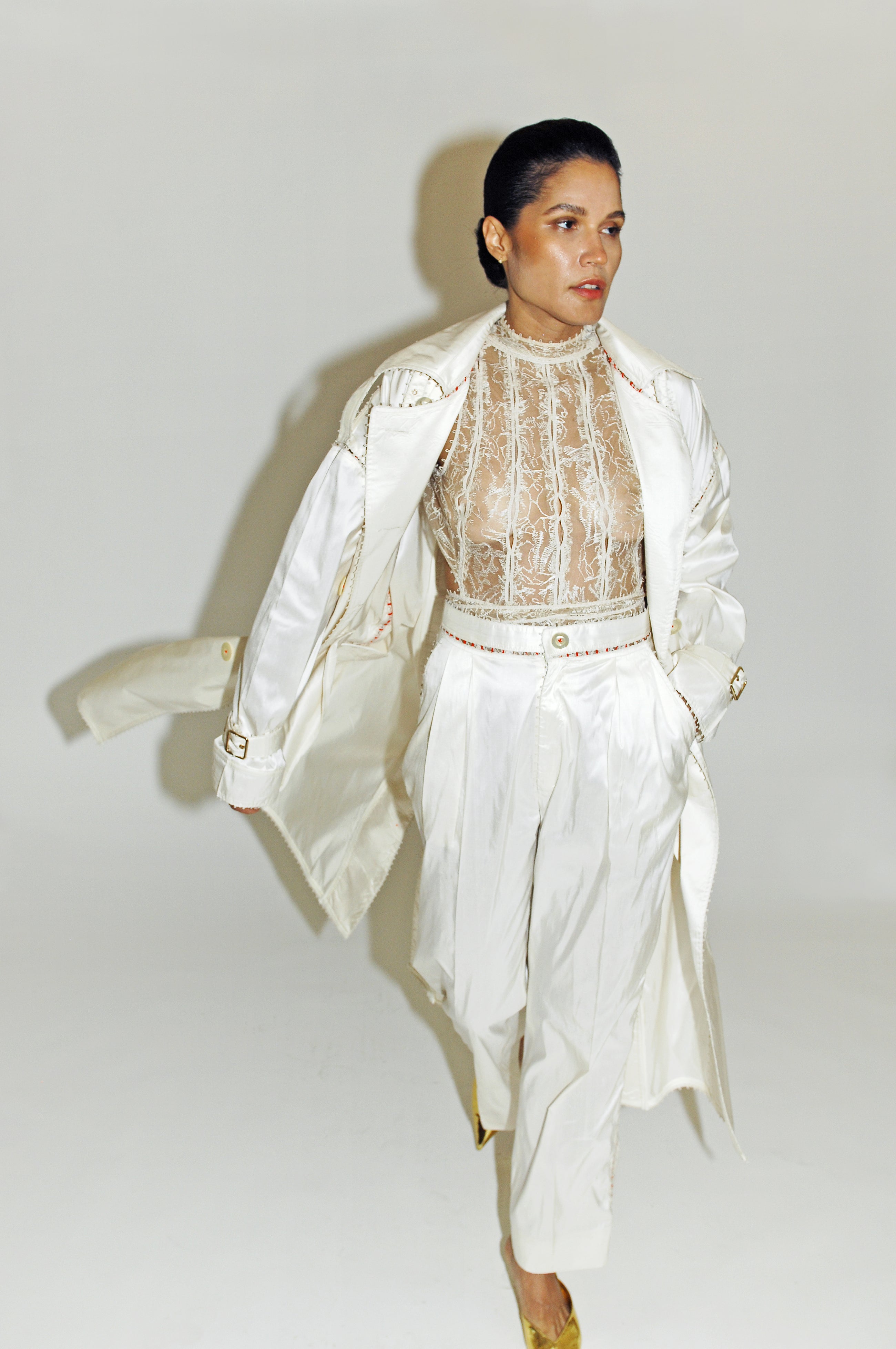 Alexandre Pants in Ivory