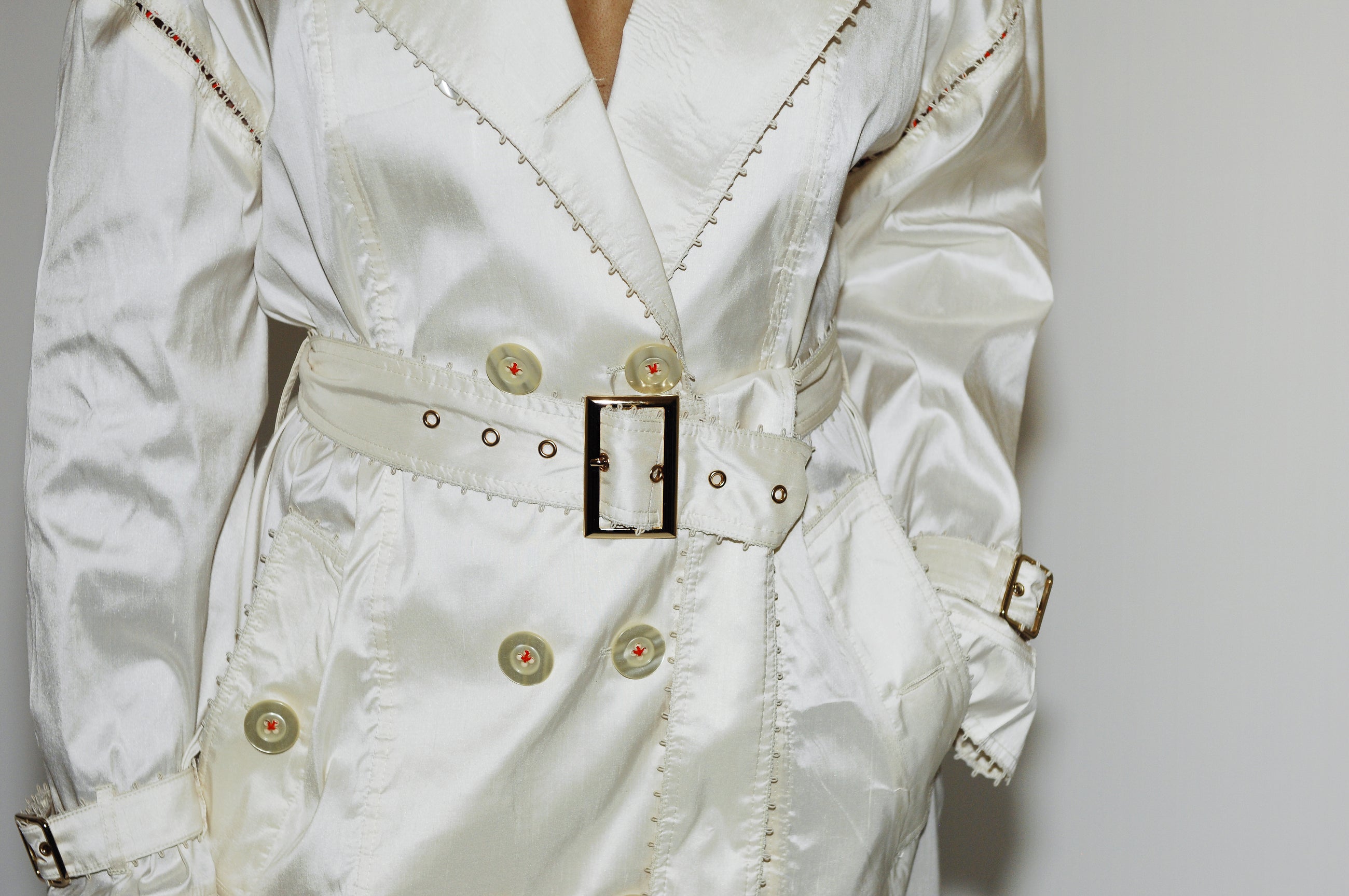 Alexandre Trench in Ivory