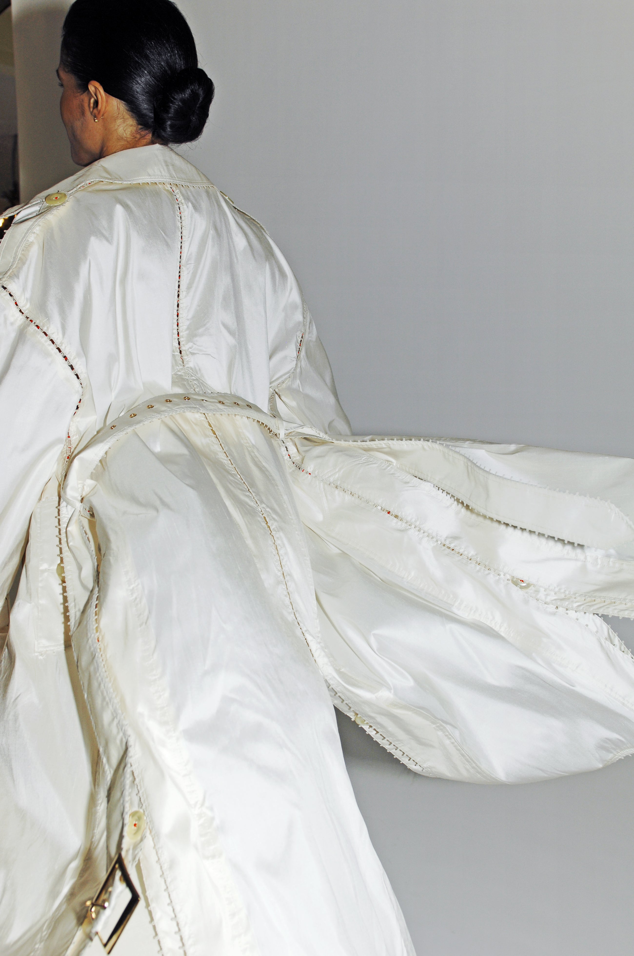 Alexandre Trench in Ivory