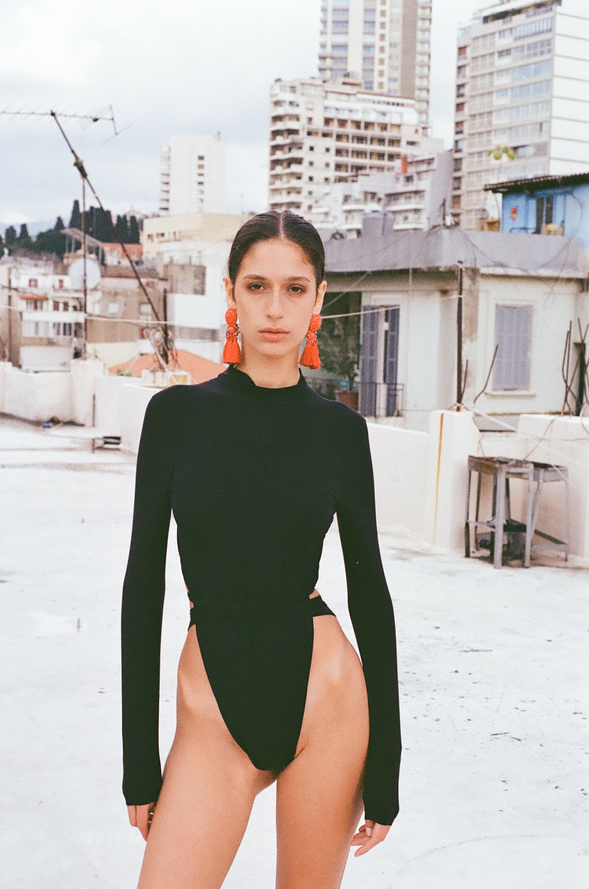 Tidal Serenade Swimsuit in Black