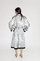 A Darker Love Trench in White