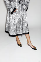 A Darker Love Trench in White