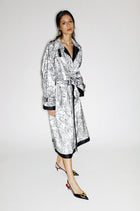 A Darker Love Trench in White