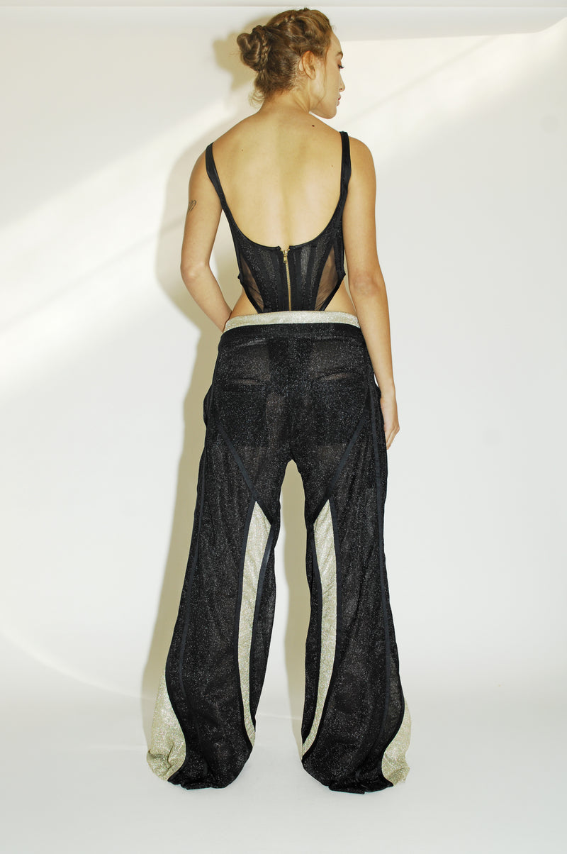 Gold & Black - Silver & Black