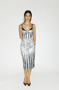 Midnight Ink Pencil Dress