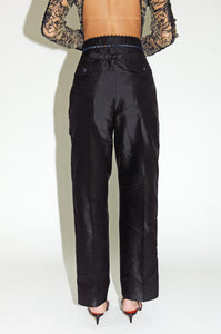 black pants