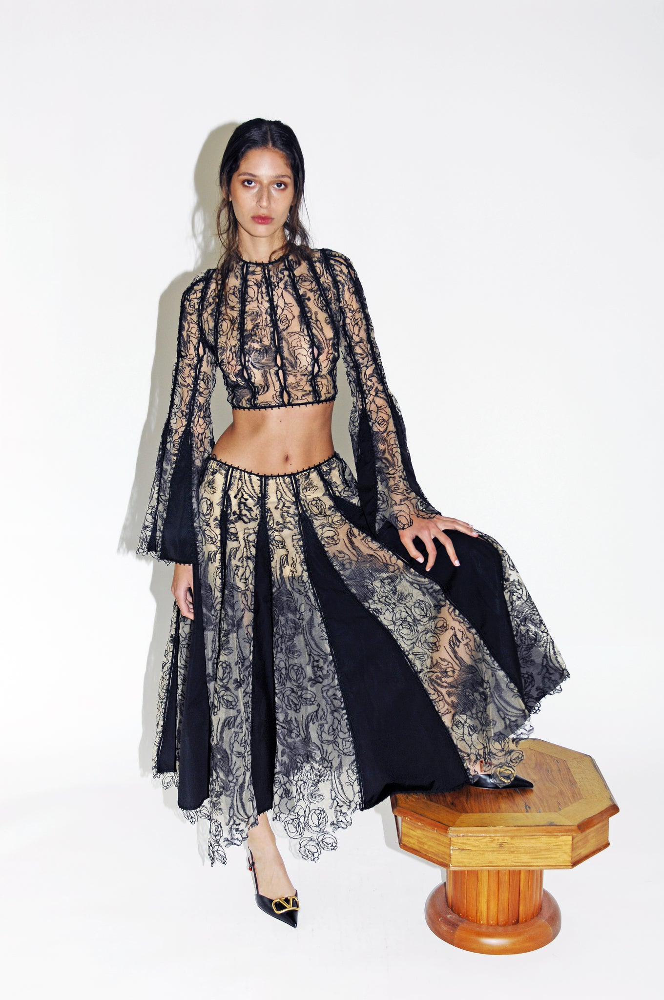 Twilight Reverie Lace Top
