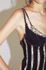 Nocturnal Elegance Pencil Dress