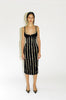 Nocturnal Elegance Pencil Dress