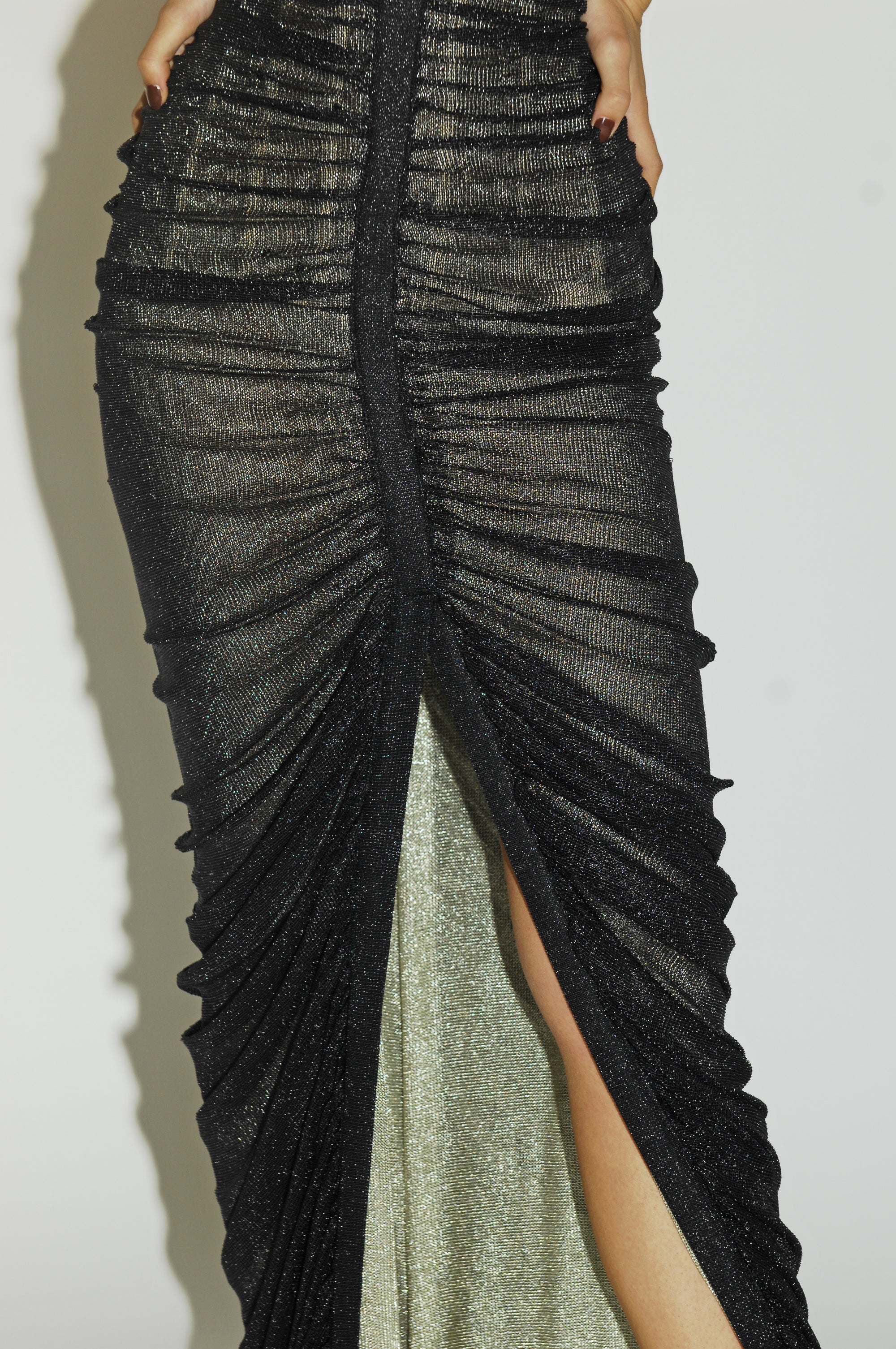 gold & black silver & black