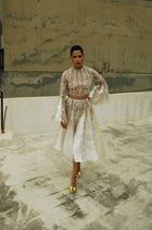 Twilight Reverie Lace Skirt in Ivory