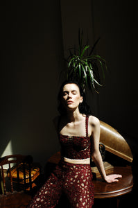 Statement-making corset for expressing innermost feelings through fashion