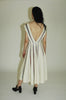 handwoven in india off-the-shoulder V-neckline wedding silk dress