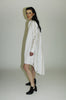 Sophisticated white shirt with a unique and elegant design for women