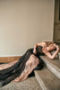 RoubaG Black Lace Dress: A Fashion-forward Attire for Elegant Evening Wear